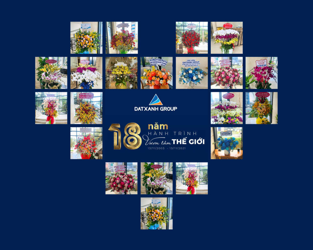 18 NĂM - HÀNH TRÌNH ĐẤT XANH VƯƠN TẦM THẾ GIỚI