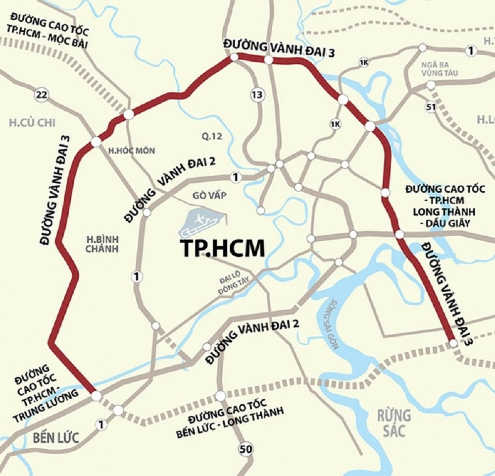 ĐƯỜNG VÀNH ĐAI 3 – CÚ HÍCH CHO KINH TẾ TPHCM